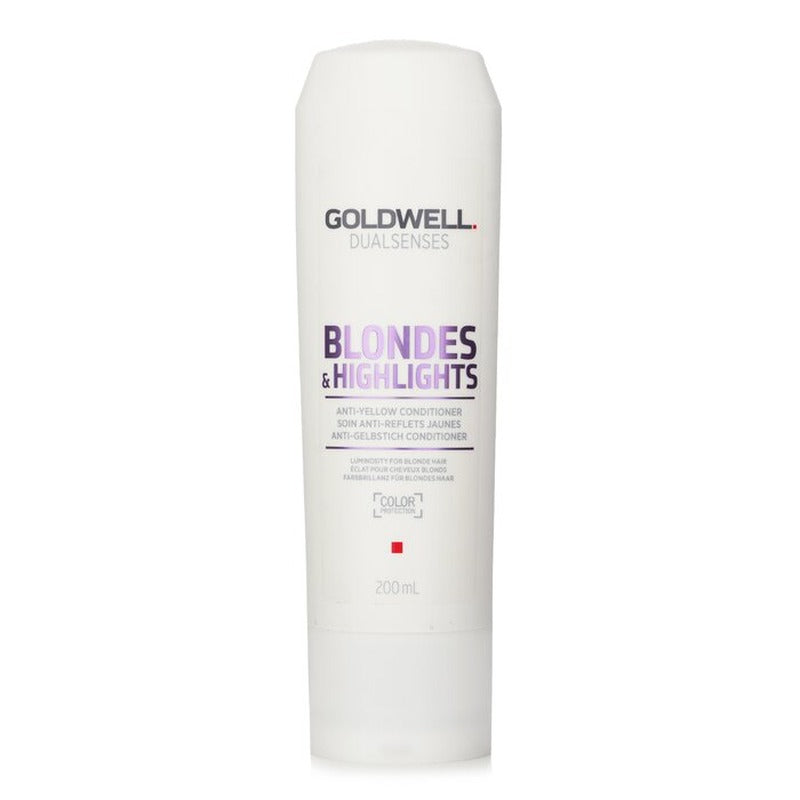 Goldwell Dual Senses Blondes & Highlights Anti-Yellow Conditioner (Luminosity For Blonde Hair) 200ml