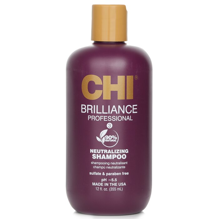 CHI Deep Brilliance Olive & Monoi Neutralizing Shampoo 355ml