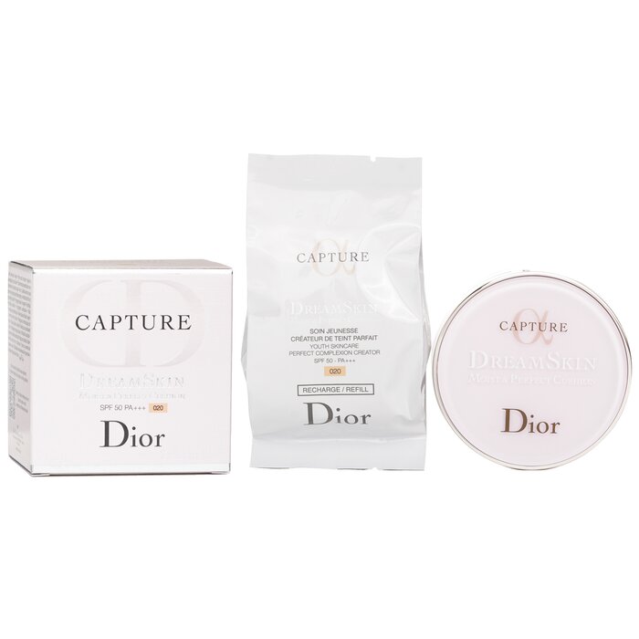 Christian Dior Capture Dreamskin Moist & Perfect Cushion SPF 50 With Extra Refill -