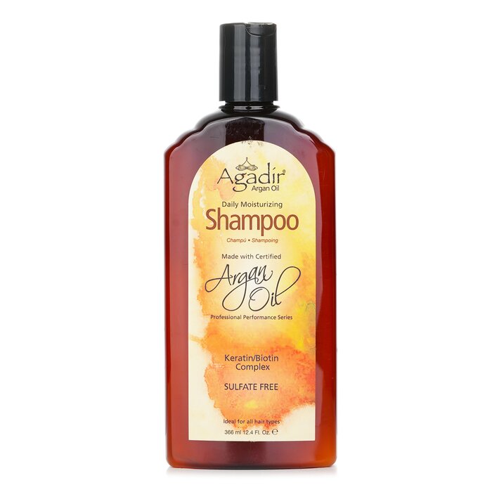Agadir Argan Oil Daily Moisturizing Shampoo (Ideal For All Hair Types) 366ml