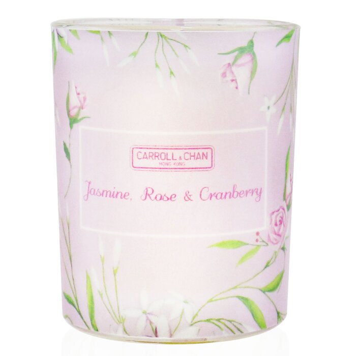 Carroll & Chan 100% Beeswax Votive Candle - Jasmine Rose Cranberry 65g
