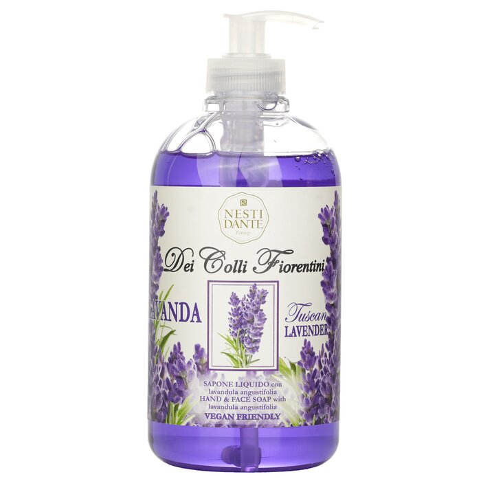 Nesti Dante Dei Colli Fiorentini Hand & Face Soap With Lavandula Angustifolia - Tuscan Lavender 500ml
