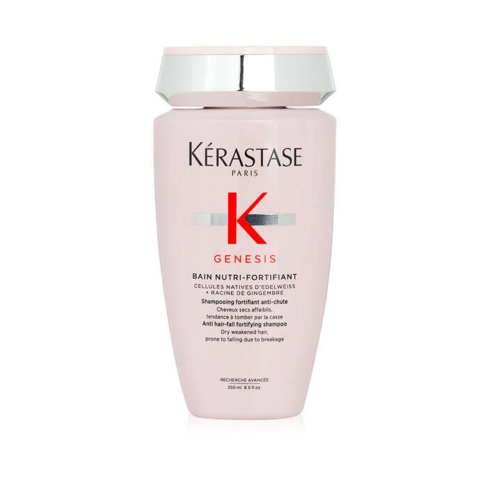 Kerastase Genesis Bain Nutri-Fortifiant Anti Hair-Fall Fortifying Shampoo (Dry Weakened Hair, Prone To Falling Due To Breakage) 250ml