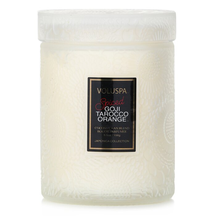 Voluspa Small Jar Candle - Spiced Goji Tarocco Orange 156g