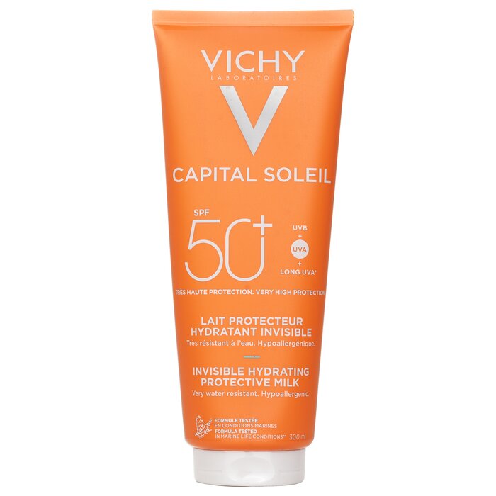 Vichy Capital Soleil Fresh Protective Milk SPF 50 (Water Resistant - Face & Body) 300ml