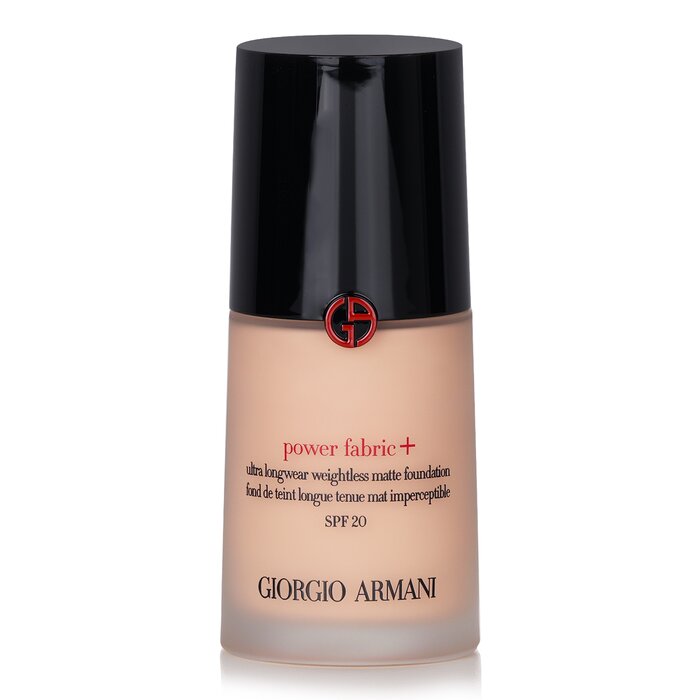 Giorgio Armani Power Fabric+ Ultra Longwear Weightless Matte Foundation SPF 20 -
