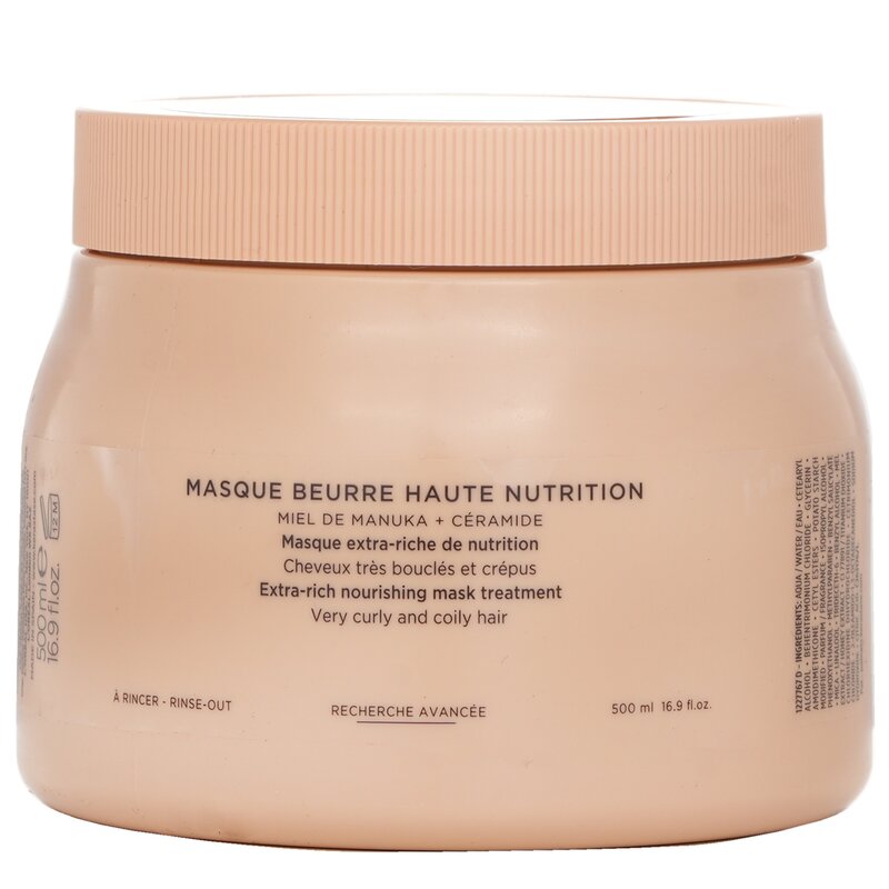 Kerastase Curl Manifesto Masque Beuue Haute Nutrition Hair Mask (For Very Curly And Coily Hair) 500ml