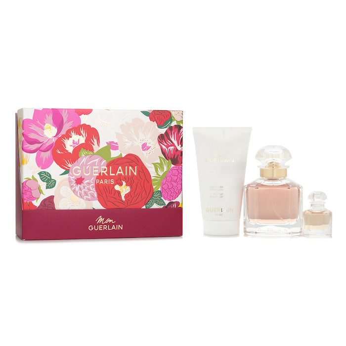 Guerlain Mon Guerlain Eau de Parfum Gift Set EDP 50ml+5ml+Body Lotion 75ml 130ml
