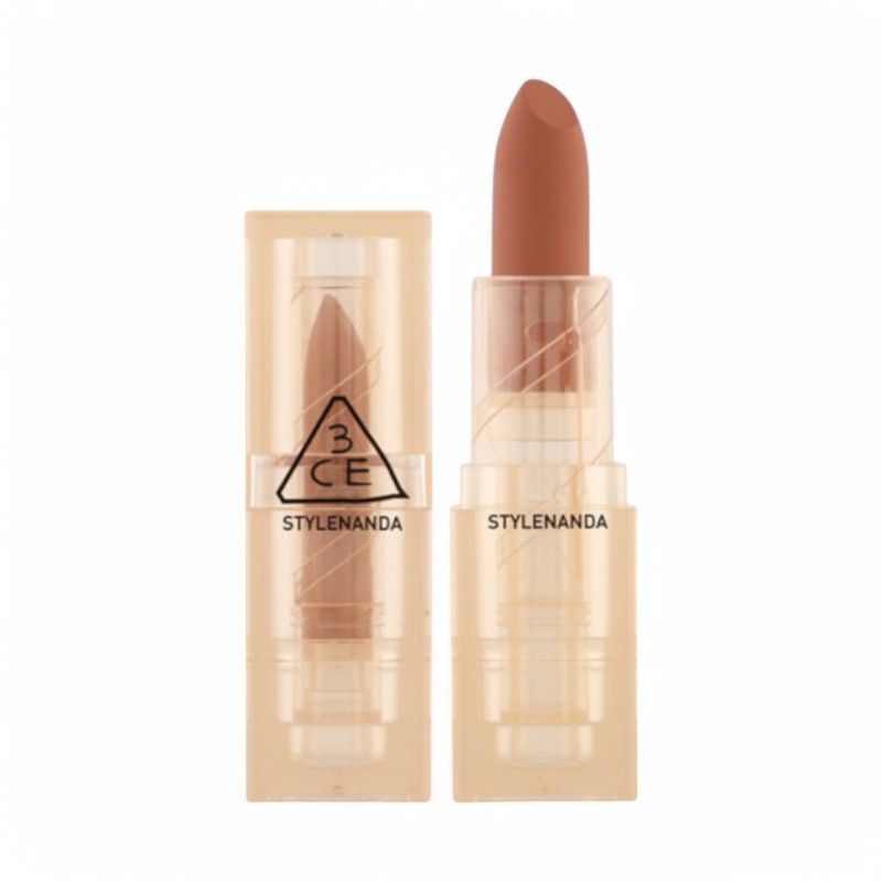 3CE Soft Matte Lipstick Clear Layer Warm Edition - 3 Colors Warmish Move