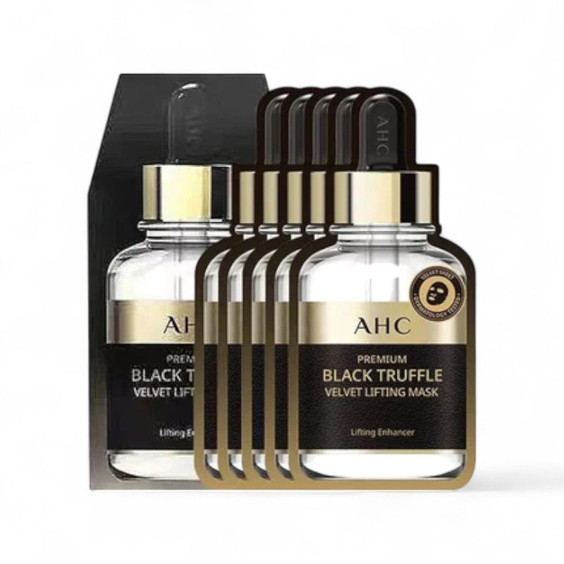 A.H.C Premium Black Truffle Velvet Lifting Mask Set 30ml x 5 sheets