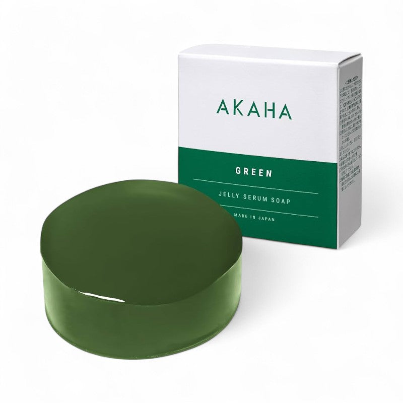 AKAHA Jelly Serum Soap Green 100g