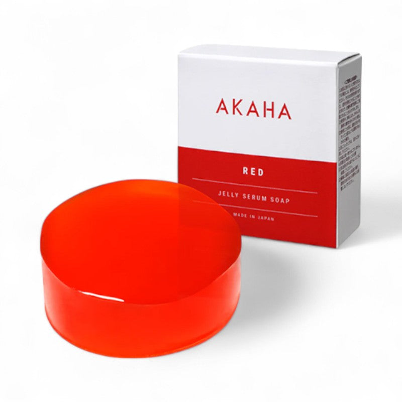 AKAHA Jelly Serum Soap Red 100g