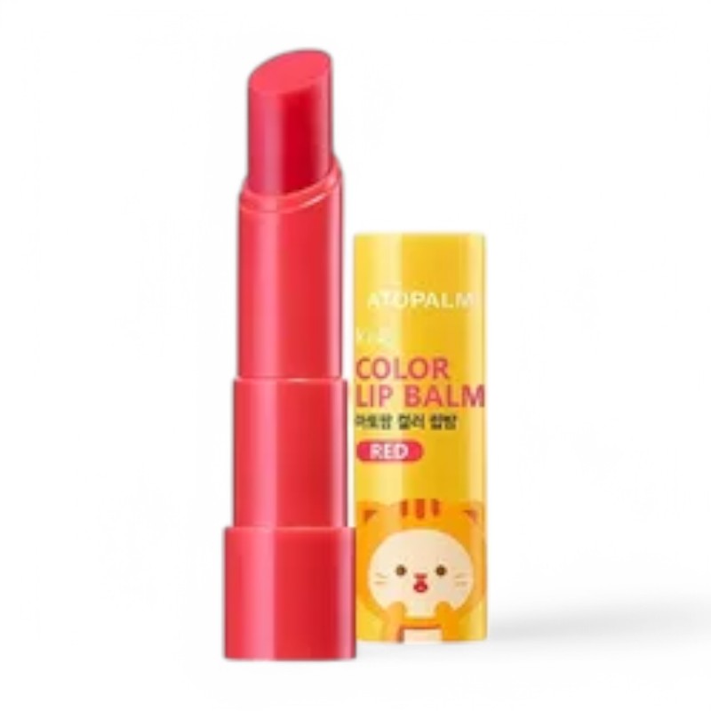 ATOPALM Kids Color Lip Balm - 2 Colors Red