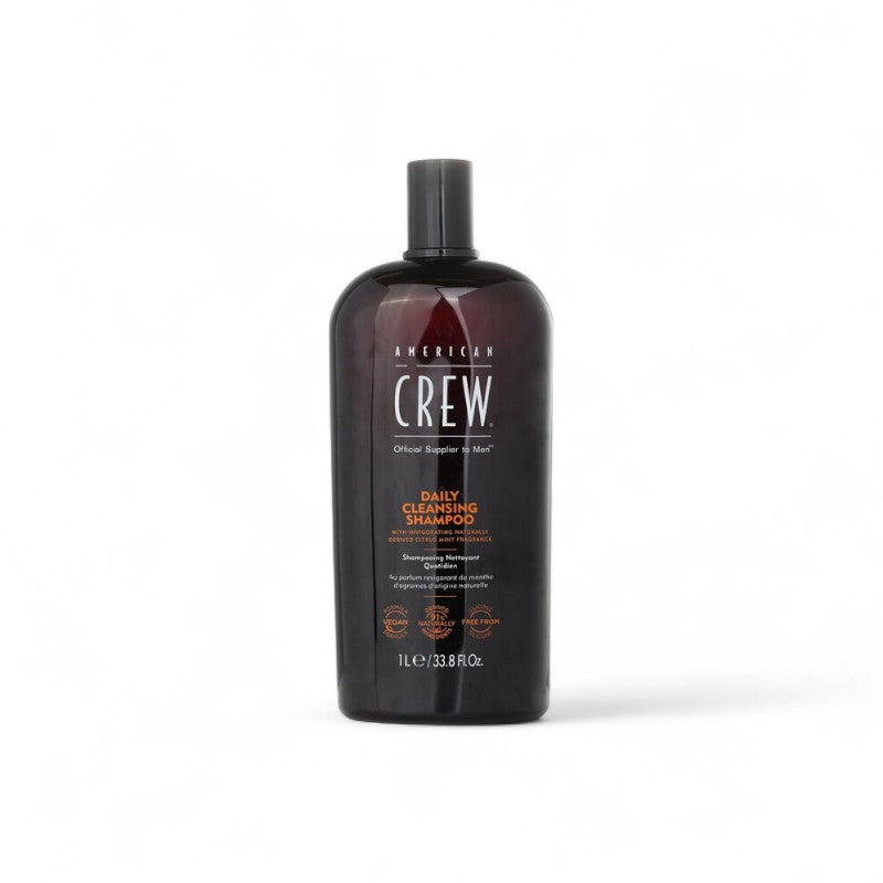 American Crew Men Daily Cleansing Shampoo (For Normal To Oily Hair And Scalp) 001004 1000ml/33.8oz