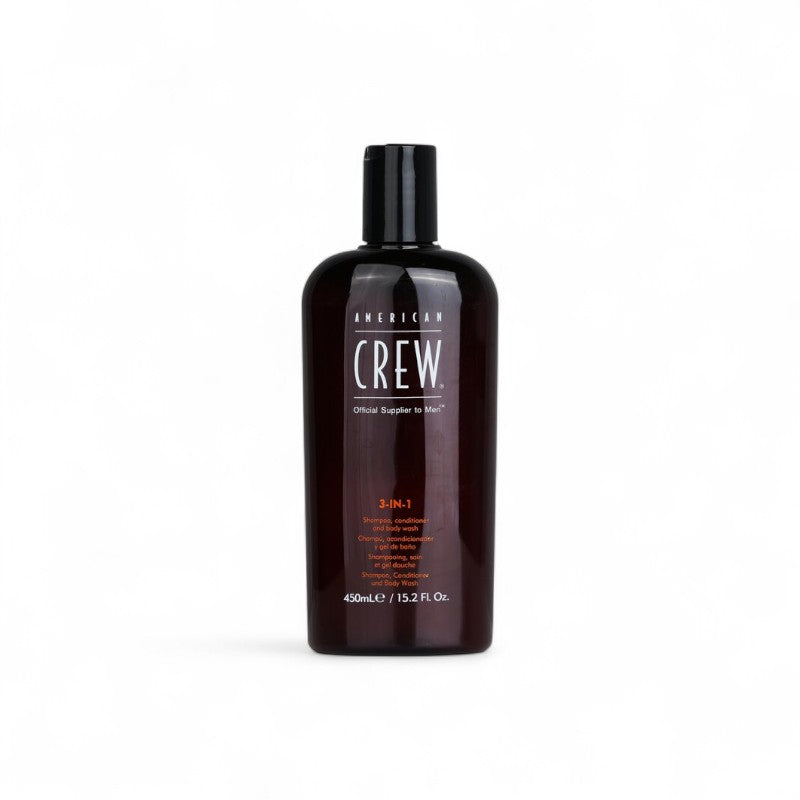 American Crew Men 3-IN-1 Shampoo, Conditioner & Body Wash 450ml/15.2oz