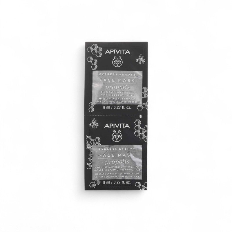 Apivita Express Beauty Face Mask with Propolis (Purifying For Oily Skin) 05839 6x(2x8ml)