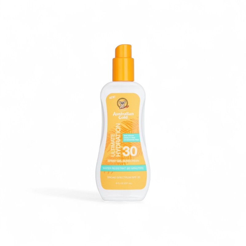 Australian Gold Spray Gel Sunscreen SPF 30 (Ultimate Hydration) 33081/A70892 237ml/8oz