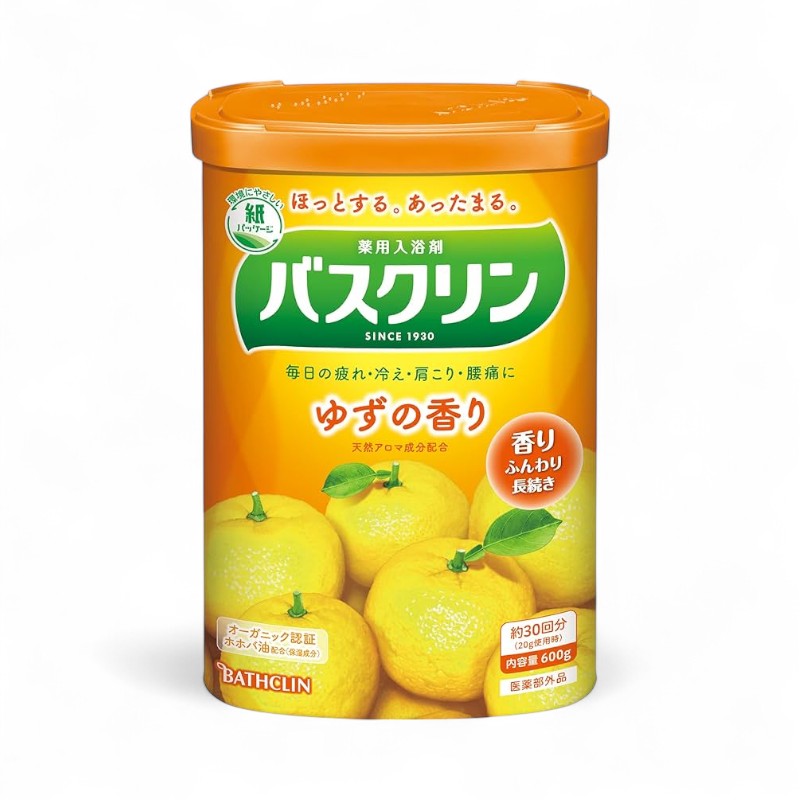 BATHCLIN Nature Bath Salt Yuzu - 600g