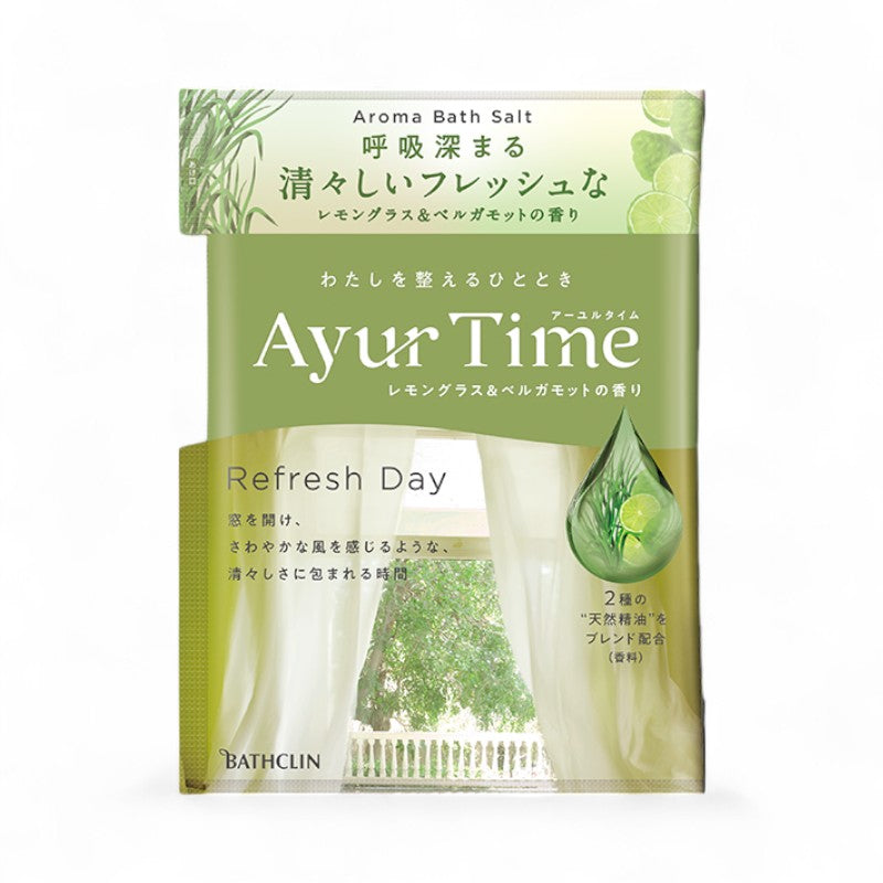 BATHCLIN Ayur Time Aroma Bath Salt Refresh Day 40g