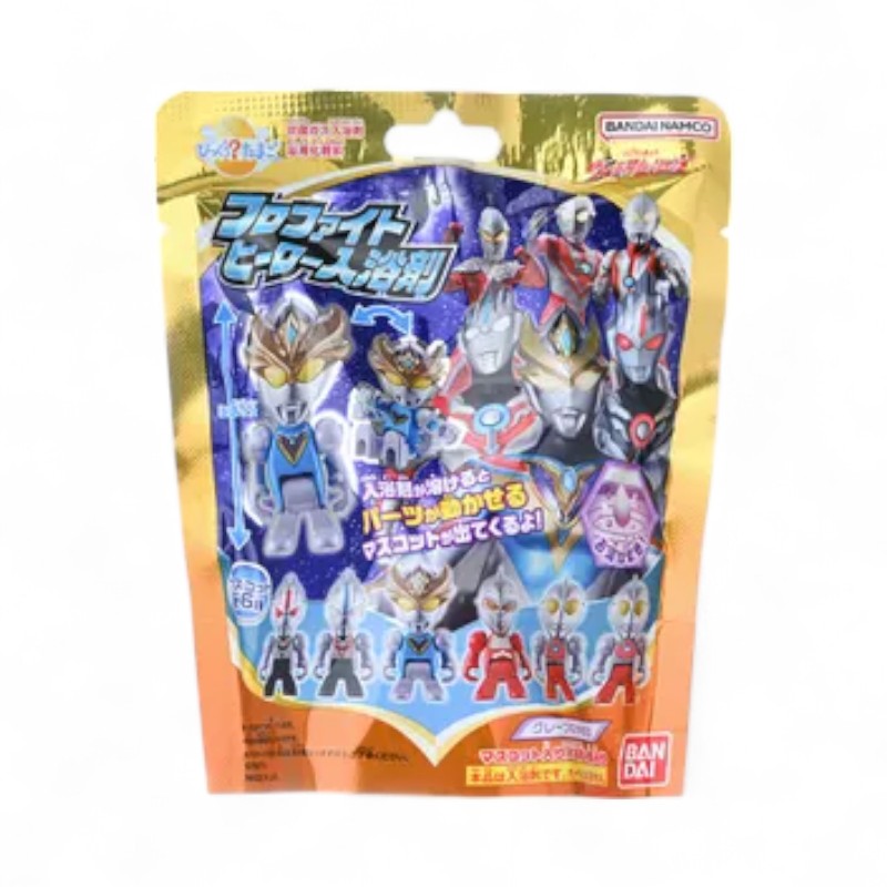 Bandai Ultraman Fight Hero Surprise Bath Ball 1 pc - Random Style