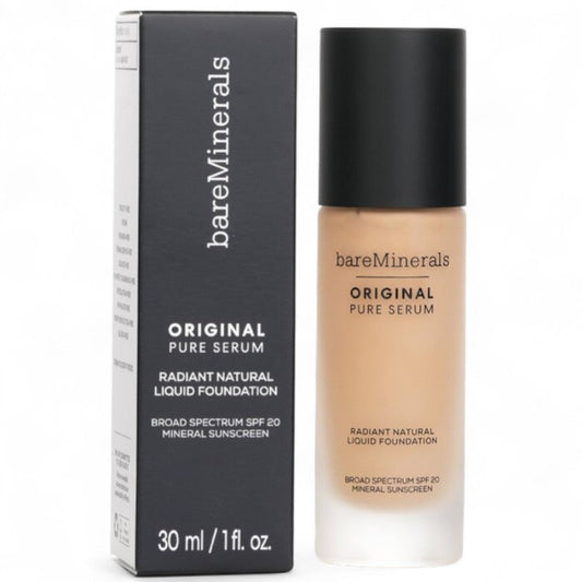 BareMinerals Original Pure Serum Radiant Natural Liquid Foundation Mineral SPF 20 - # Light Neutral 2.5 098605 30ml/1oz