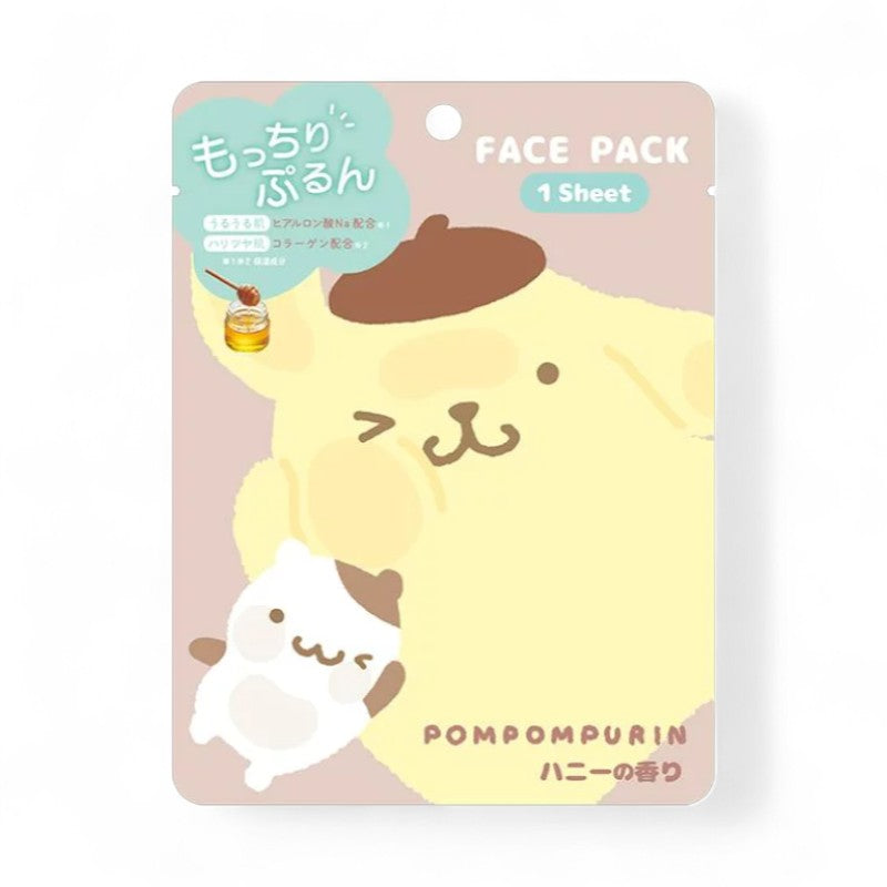 CRUX Sanrio Face Pack Pompompurin - Honey - 1 pc