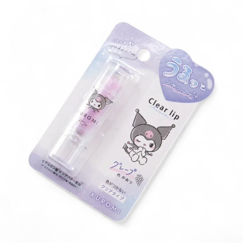 CRUX Sanrio Clear Lip Balm Kuromi - Grape
