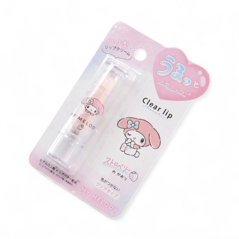 CRUX Sanrio Clear Lip Balm My Melody - Strawberry