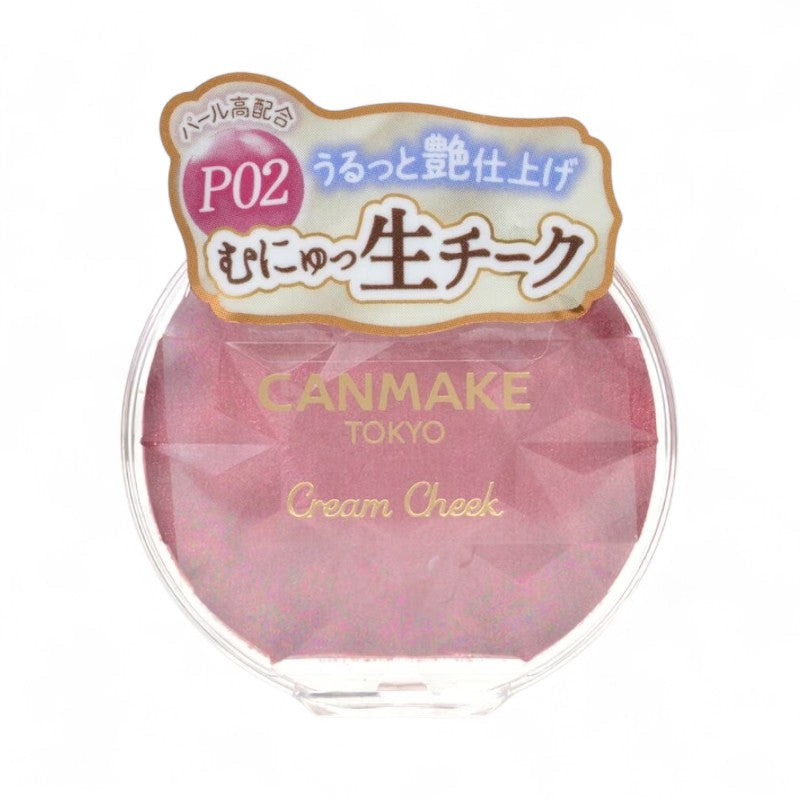 Canmake Cream Cheek Pearl Type P02 Rose Petal