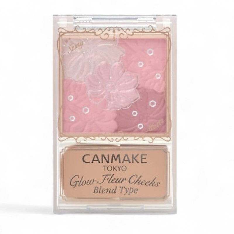 Canmake Glow Fleur Cheeks Blend Type B02 Rose Ballerina