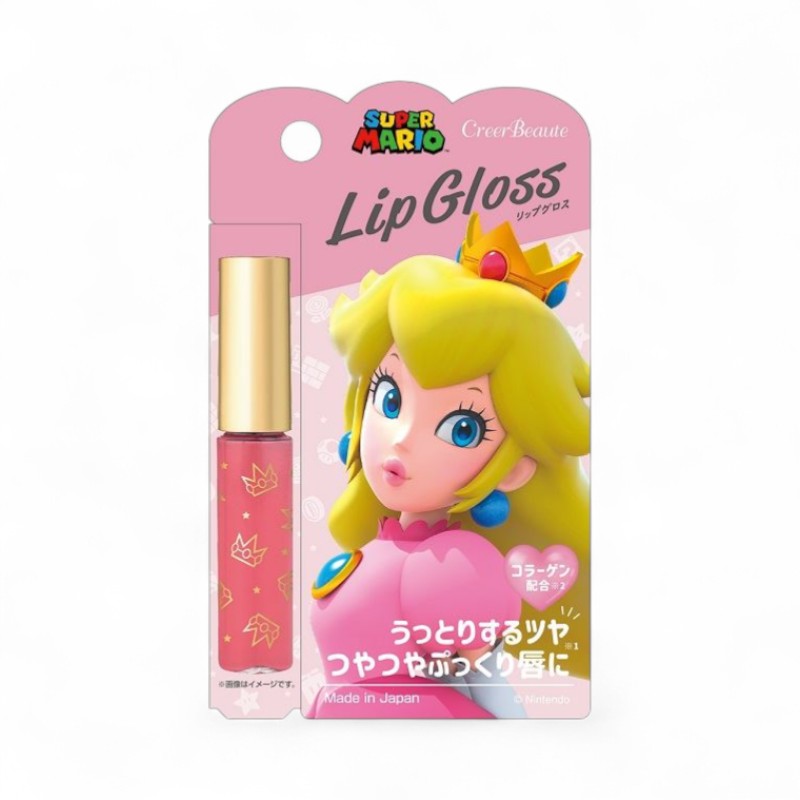 Creer Beaute Super Mario Princess Peach Lip Gloss 1.8g