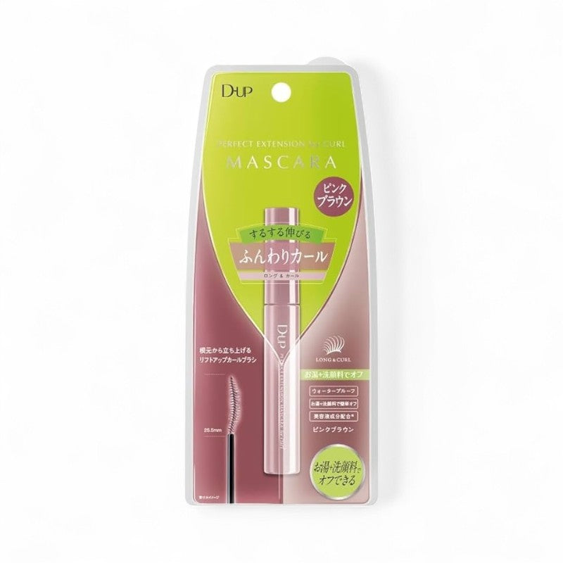 D-up Perfect Extension Mascara For Curl Pink Brown