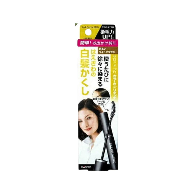 DARIYA Salon De Pro Color On Retouch Gray Hair Comb EX Bright Light Brown