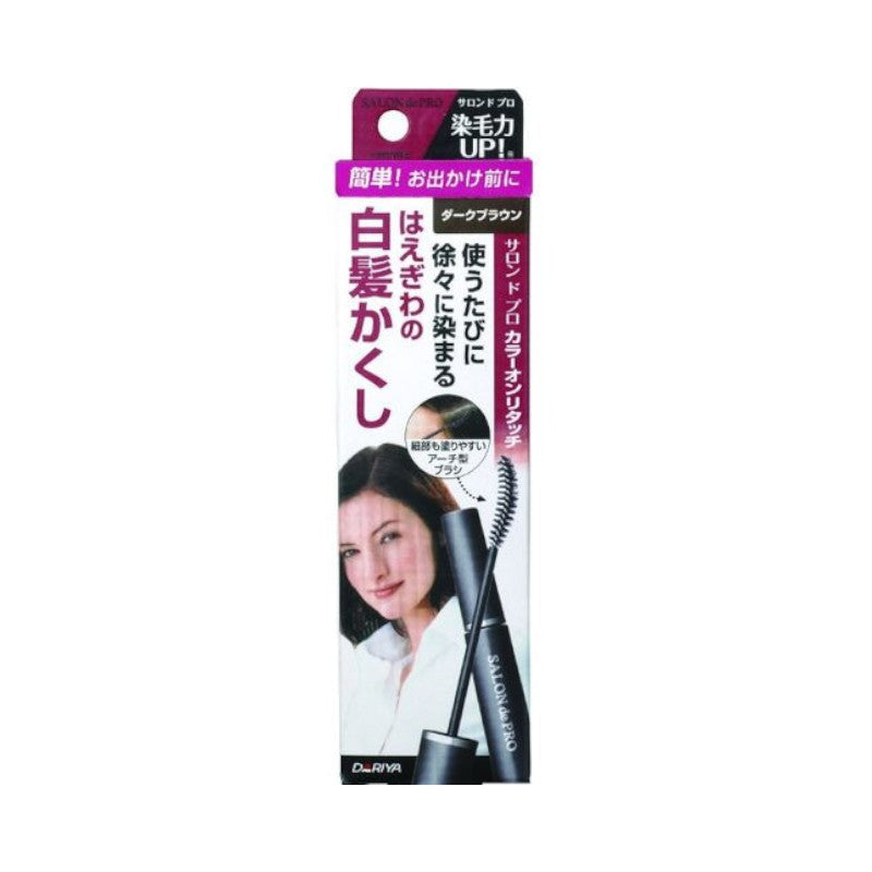 DARIYA Salon De Pro Color On Retouch Gray Hair Comb EX Dark Brown