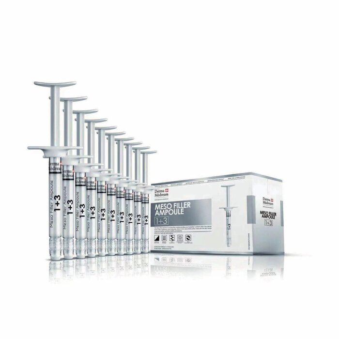 Derma Medream Meso Filler Ampoule ( Moisturising, Whitening, Pore Minimizing) e2.8ml Bottle/10 Bottles per Box