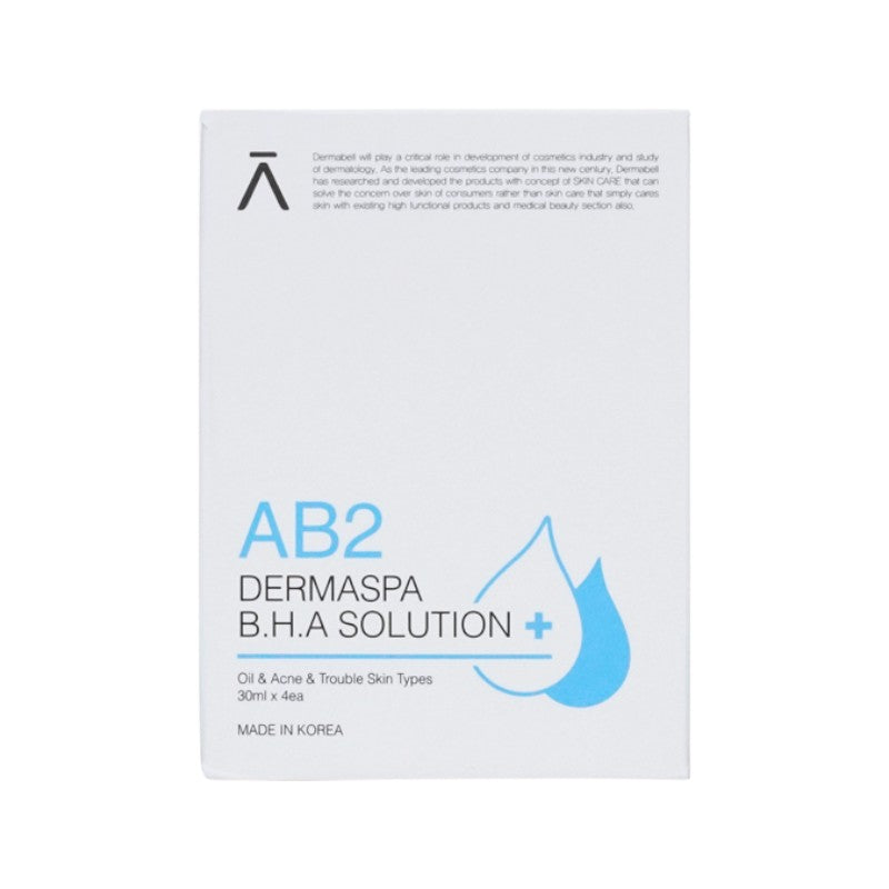 Dermabell DERMASPA B.H.A Solution AB2 30ml x 4ea