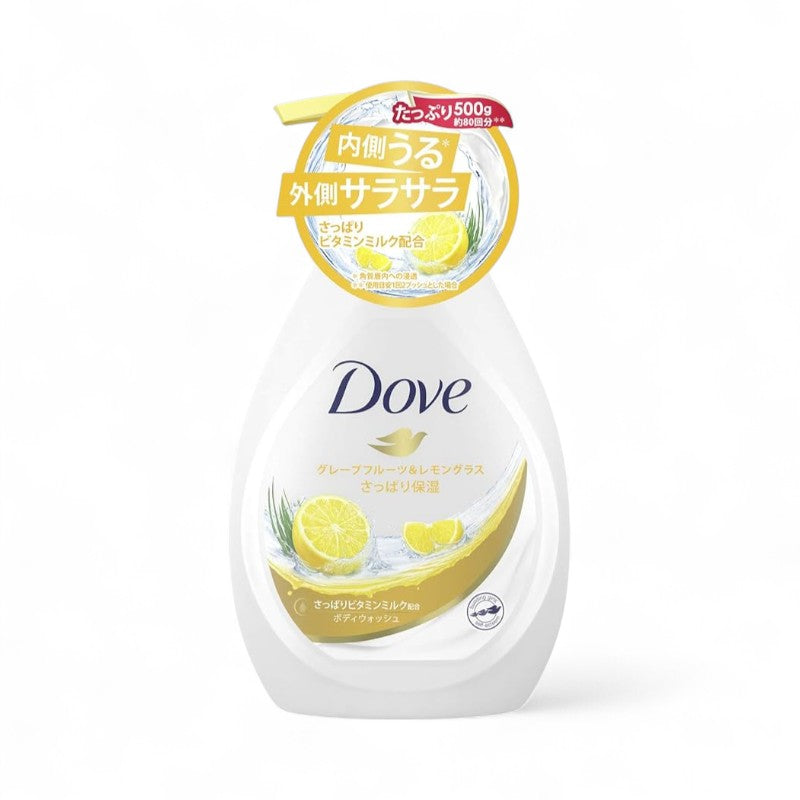 Dove Japan Moisturizing Body Wash Grapefruit & Lemongrass - 470g