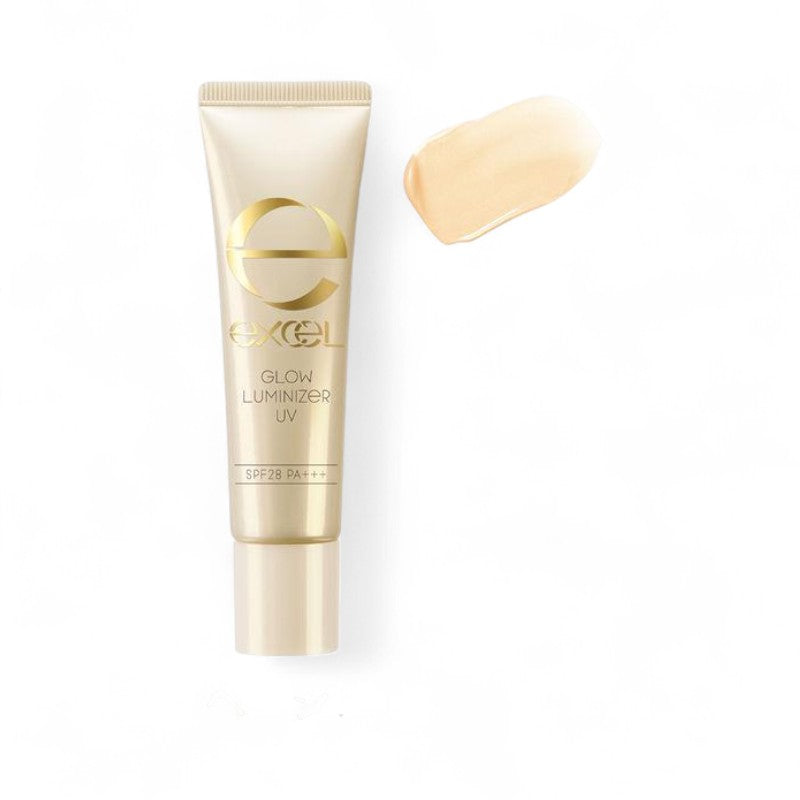 EXCEL Glow Luminizer UV SPF 28 PA+++ GL02 Beige Glow