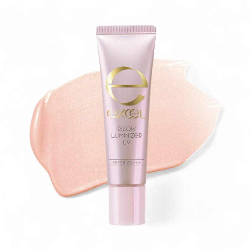 EXCEL Glow Luminizer UV SPF 28 PA+++ GL01 Pink Glow