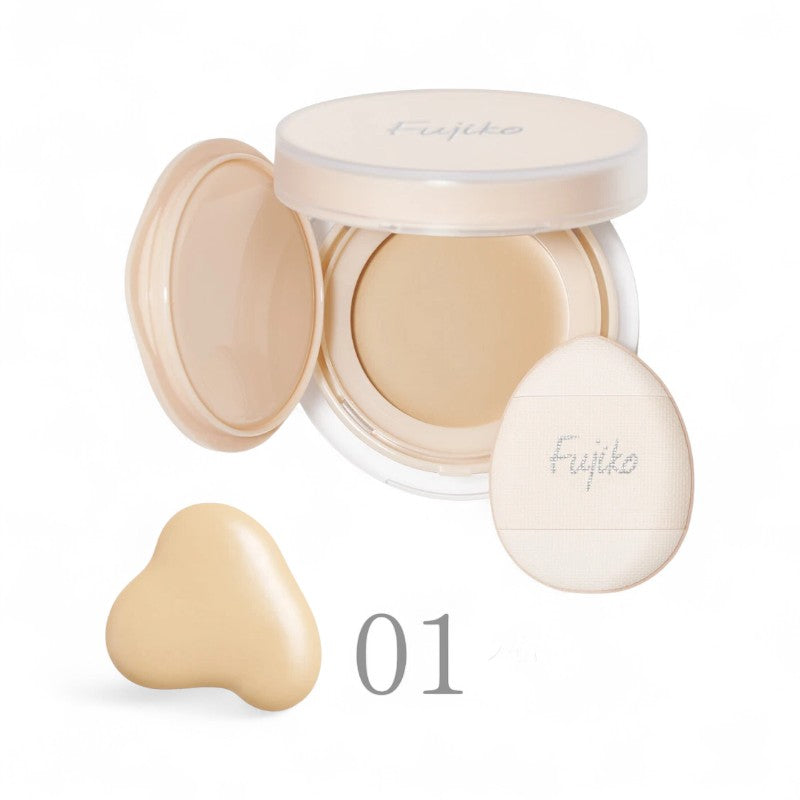 Fujiko Onaoshi Pact SPF 50+ PA++++ 01 Light Beige
