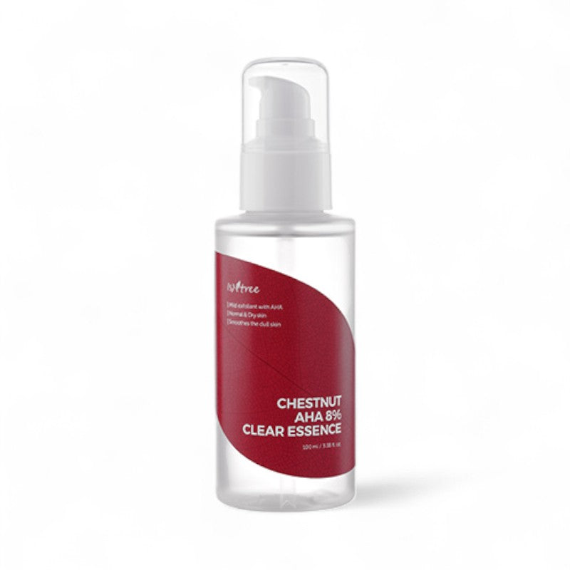 Isntree Chestnut AHA 8% Clear Essence New Version - 100ml