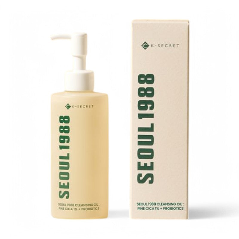 KSECRET SEOUL 1988 Cleansing Oil : Pine Cica 1% + Probiotics  200ml
