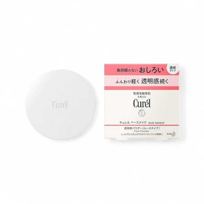 Kao Curel Base Makeup Face Powder Translucent 4g