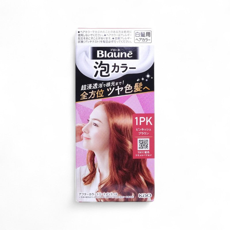 Kao Blaune Foam Hair Color 1PK Pink Brown