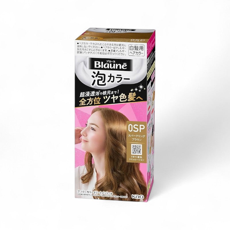 Kao Blaune Foam Hair Color 0SP Sparkling Brown