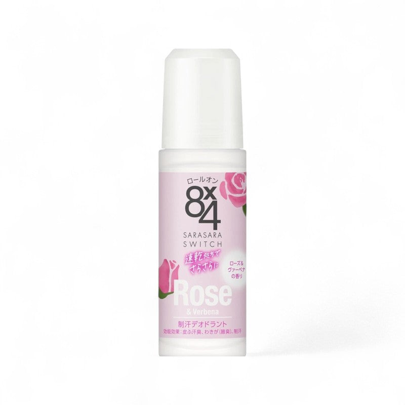 Kao 8 x 4 Aroma Switch Roll On Rose & Verbena - 45ml