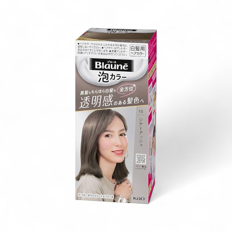 Kao Blaune Bubble Hair Color 1G Sheer Ash