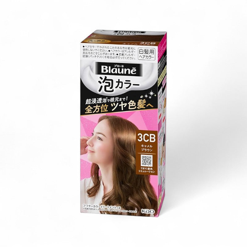 Kao Blaune Foam Hair Color 3CB Camel Brown
