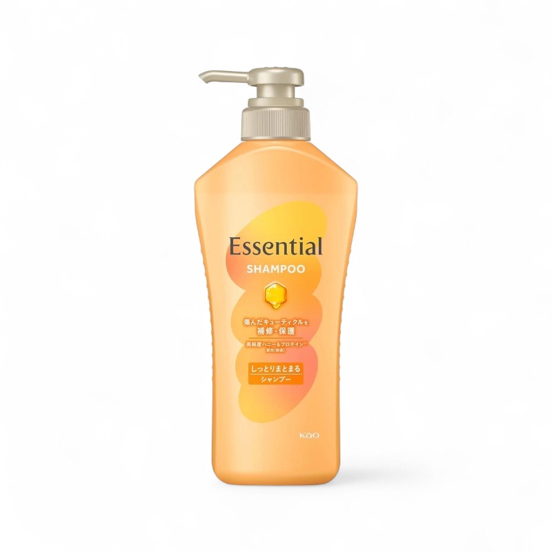 Kao Essential Moisturizing Shampoo 450ml