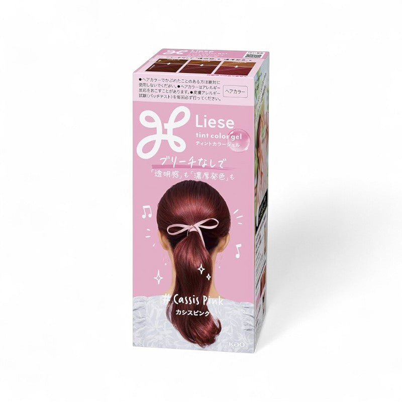 Kao Liese Tint Color Gel  Hair Color Cassis Pink - 191ml